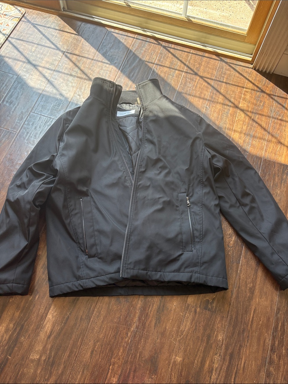 Men's Black Softshell Jacket - Calvin Klein